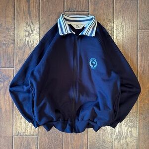 Vintage 90s Arnold Palmer Zip-Up Sweater